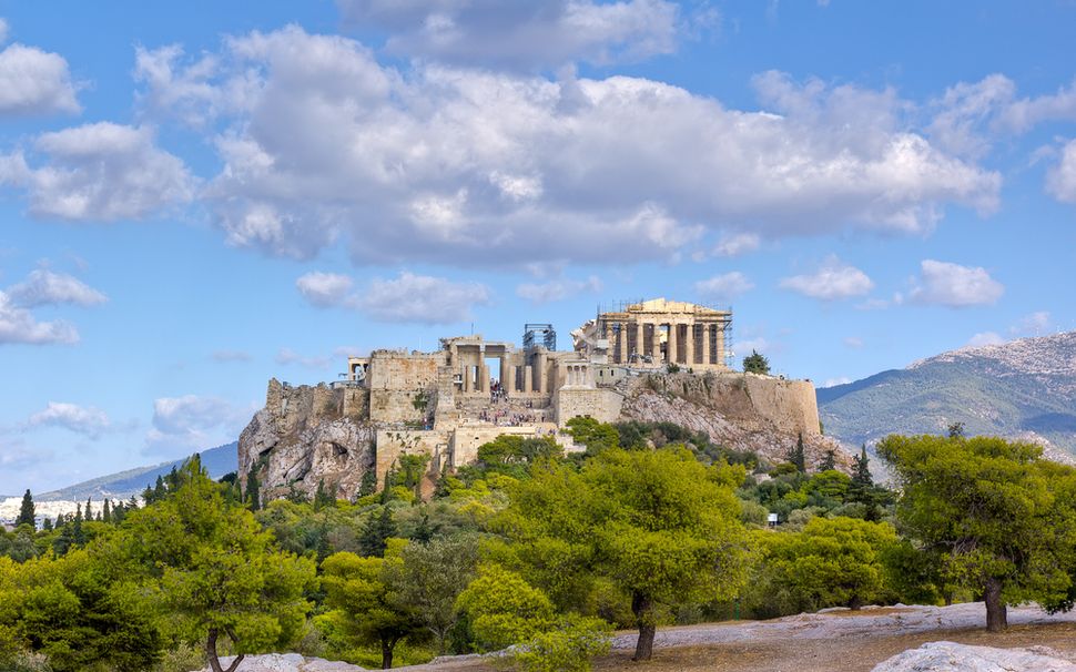 Foto kota Athena kuno (livescience.com)