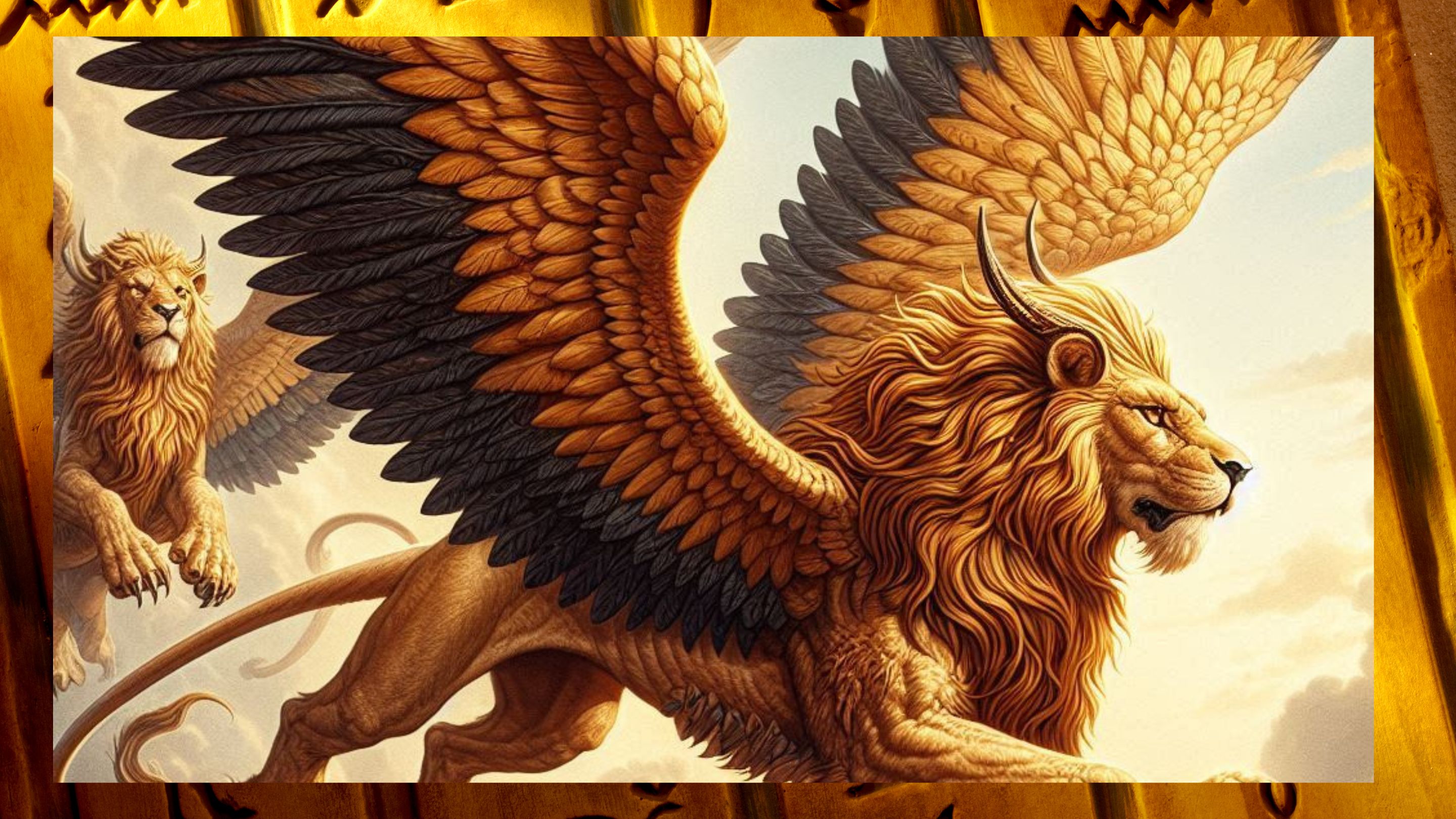 Hewan Mitologi Griffin (AI Image Generator)