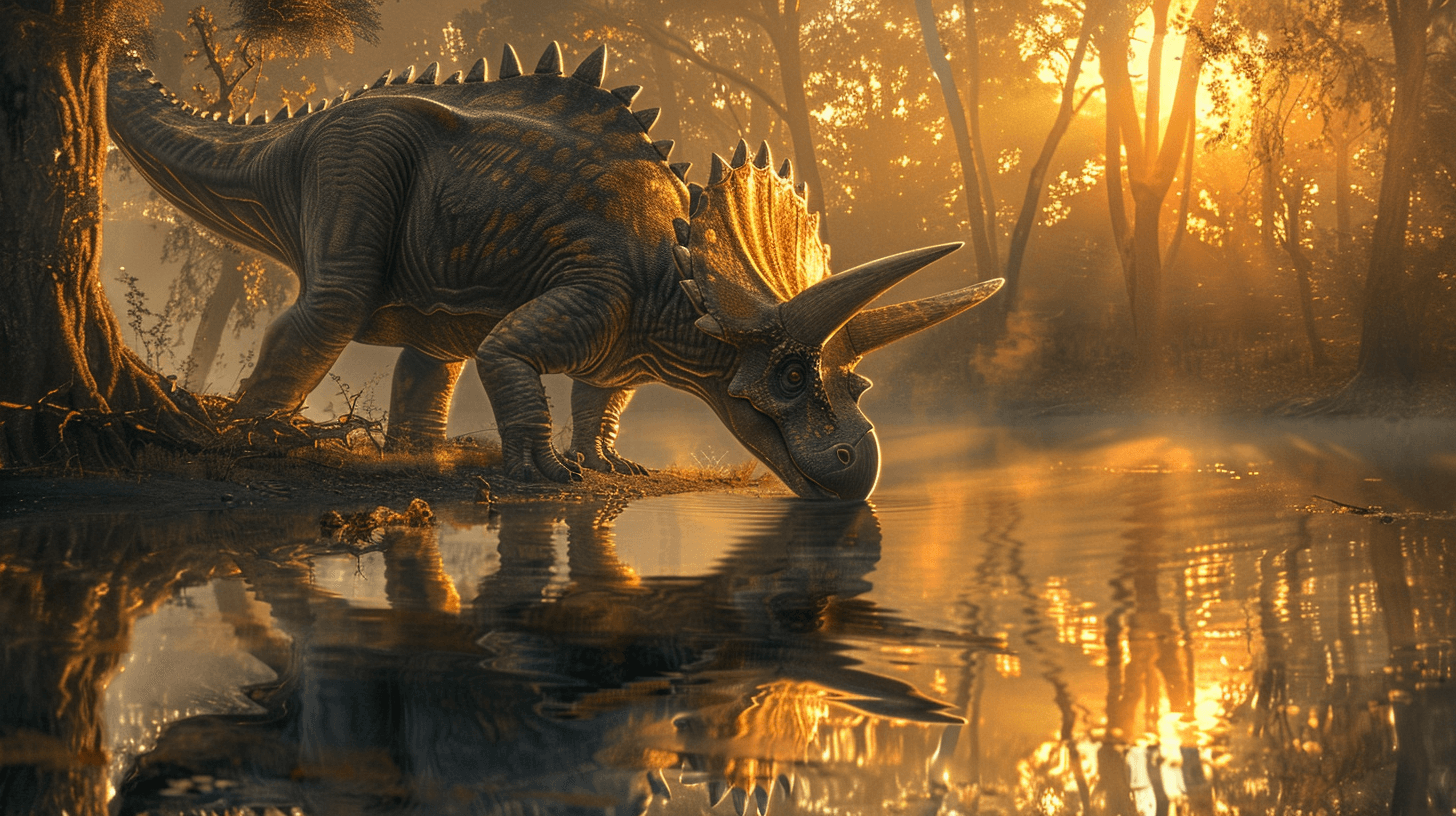 ilustrasi Triceratops