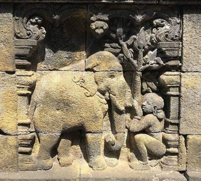 Ukiran Gajah Jawa