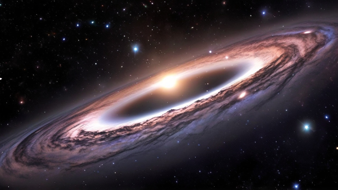 Gambar Ilustrasi Black Hole