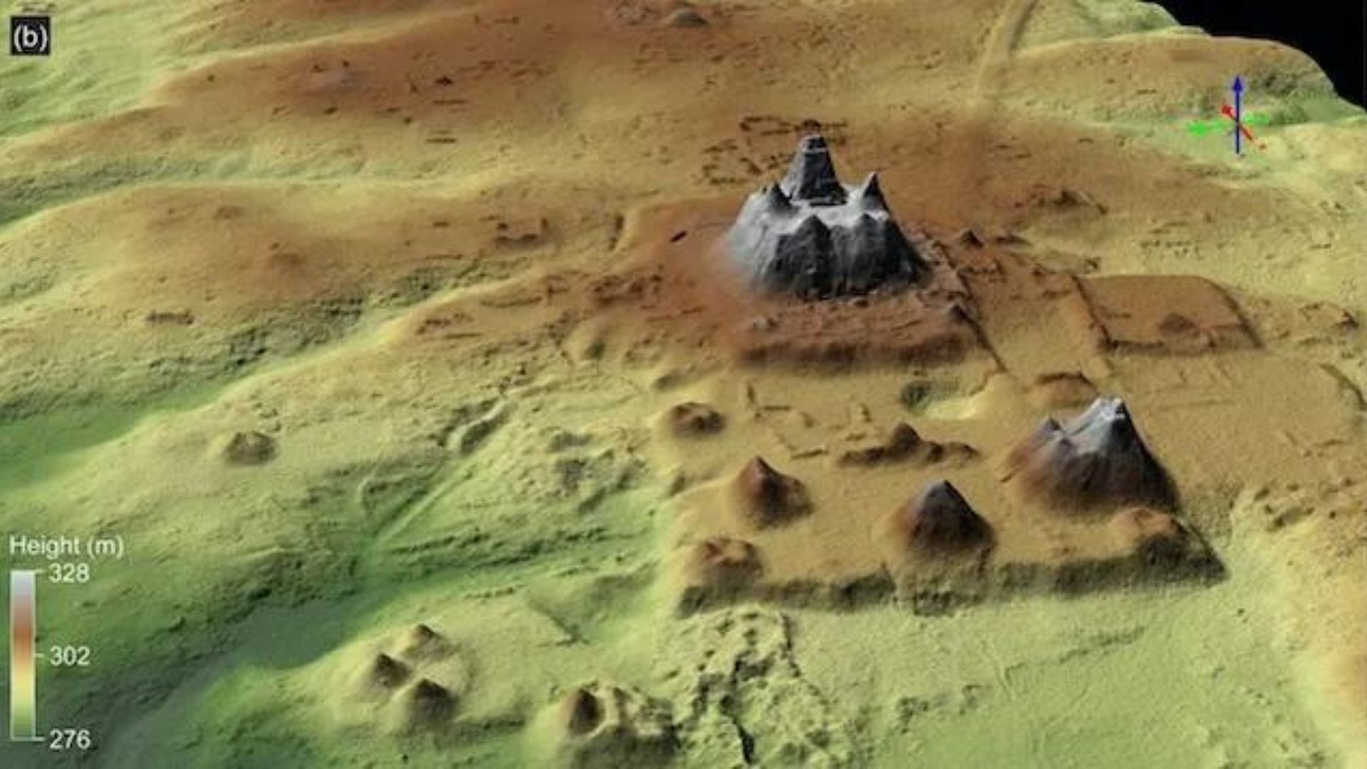 Piramid Suku Maya yang sangat kompleks(credit: Ancient Mesoamerica)