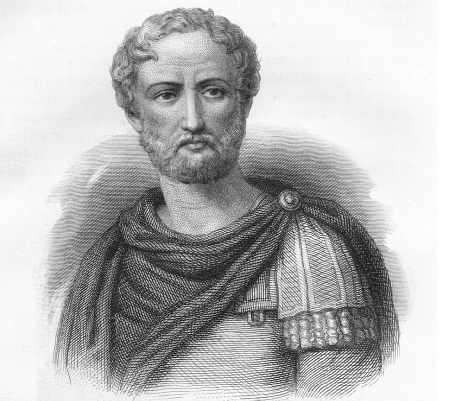 Potret imajiner abad ke-19 dari Pliny the Elder.