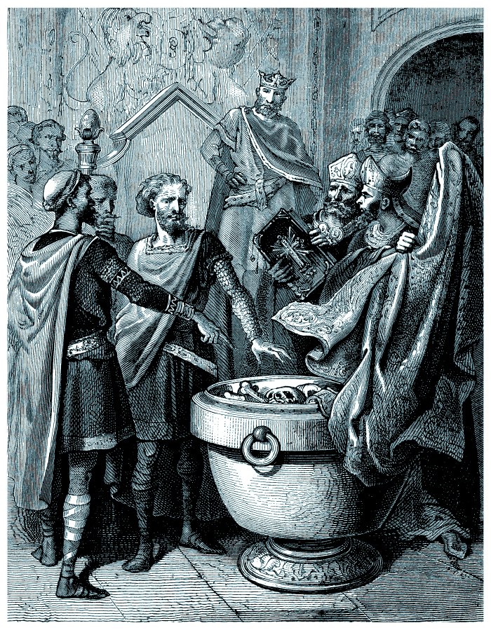 Sumpah William Sang Penakluk & Harold II - abad ke-11.