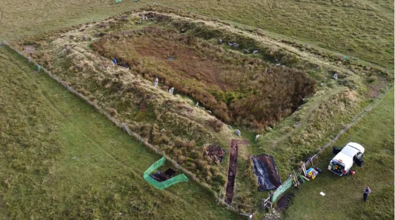 Hasil penggalian menunjukkan monumen misterius yang dikenal sebagai &ldquo;King Arthur
