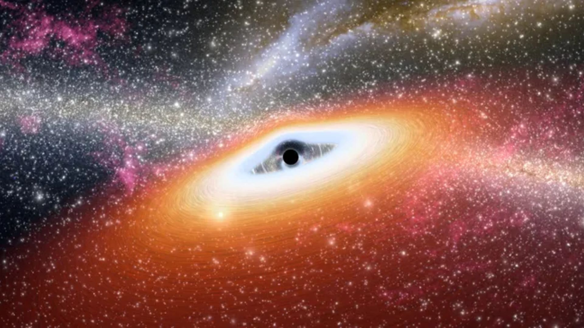 Ilustrasi prehistoric Black Hole