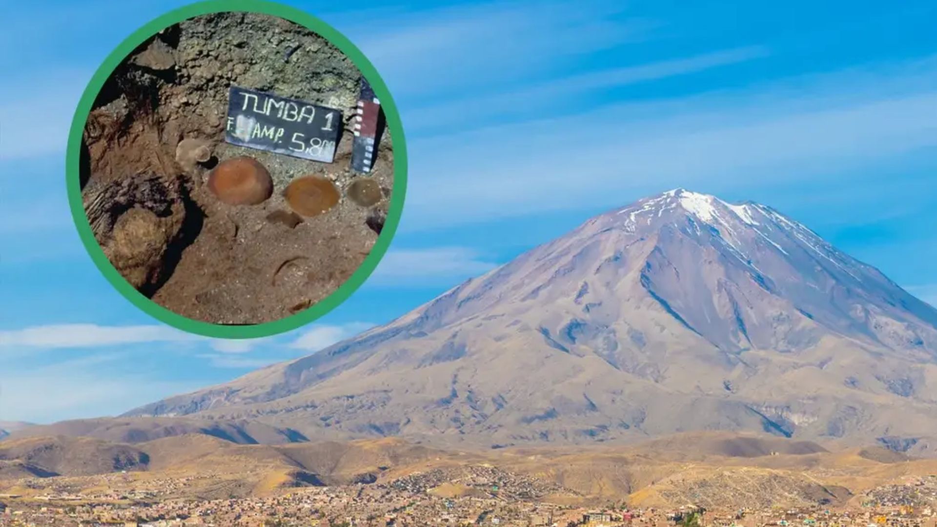 Gunung Berapi Andes (credit : Museo Santuarios Andinos UCSM)