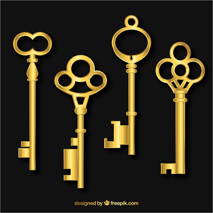 Ilustrasi kunci emas (freepik.com)