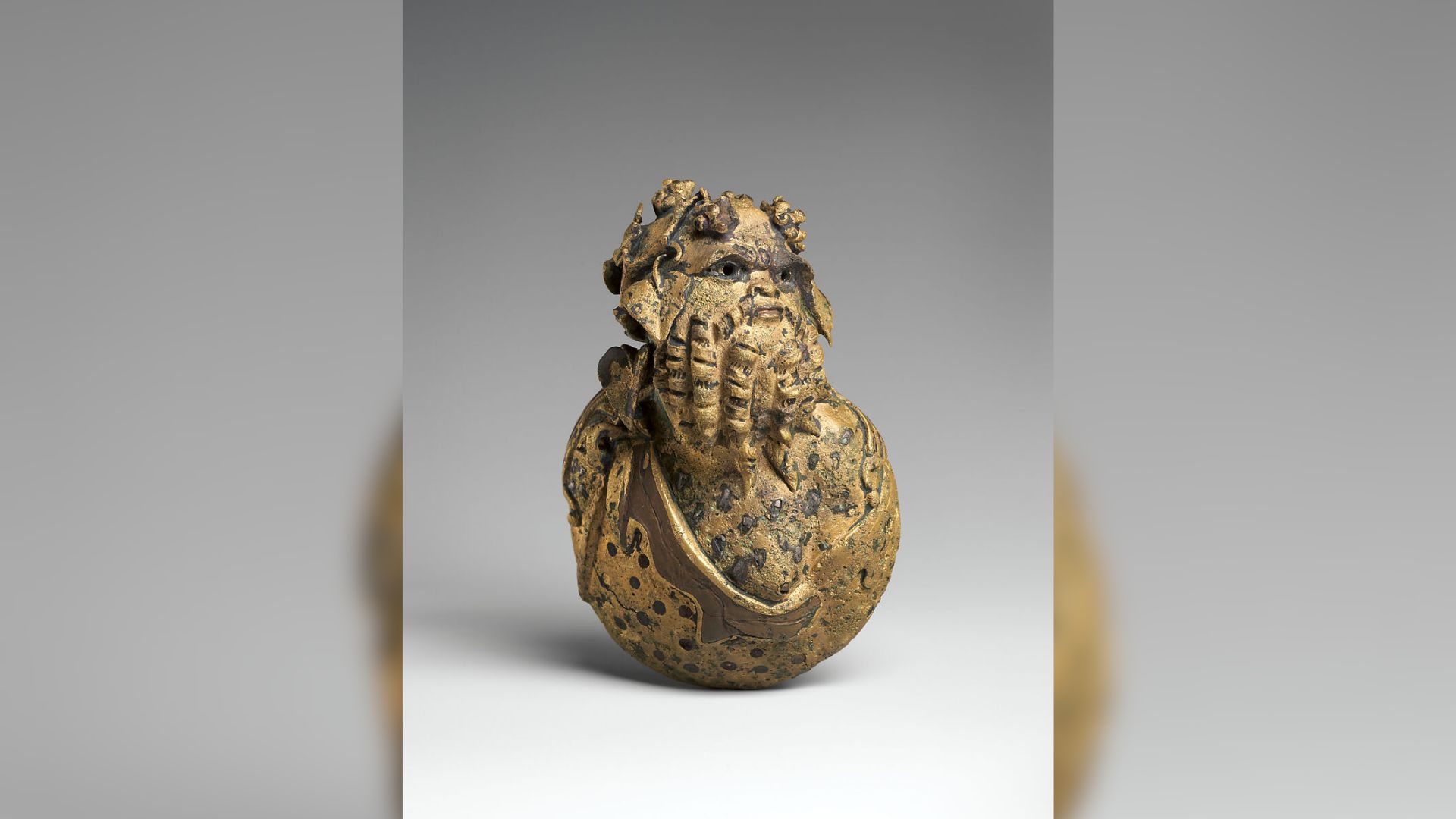 Bronze bust of a Silenus (credit: www.metmuseum.org)