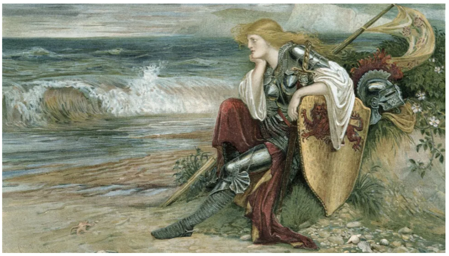 Britomart by Walter Crane (1900)
