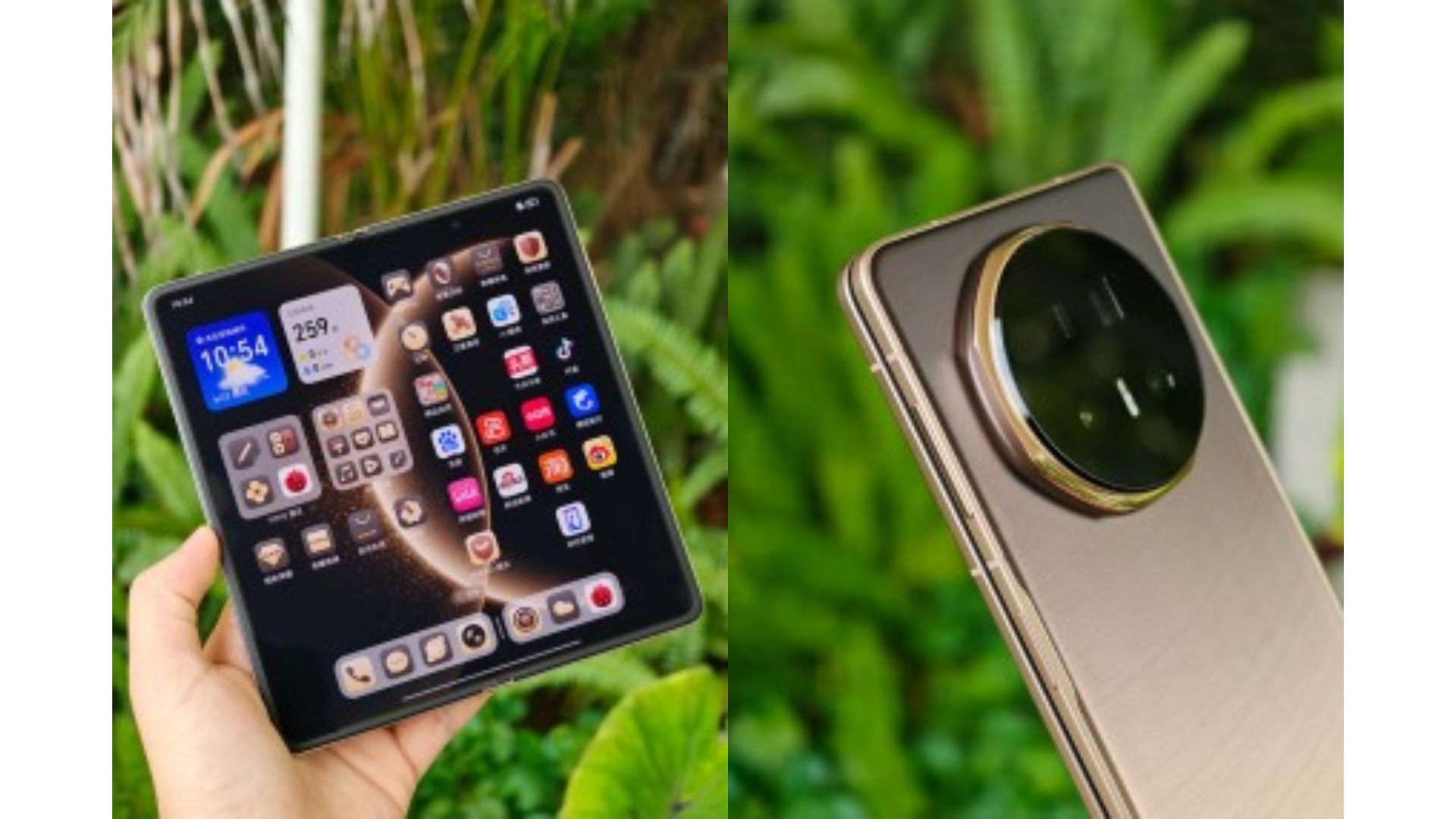 Honor Magic V5 hands-on Photo (credit: Weibo.com)