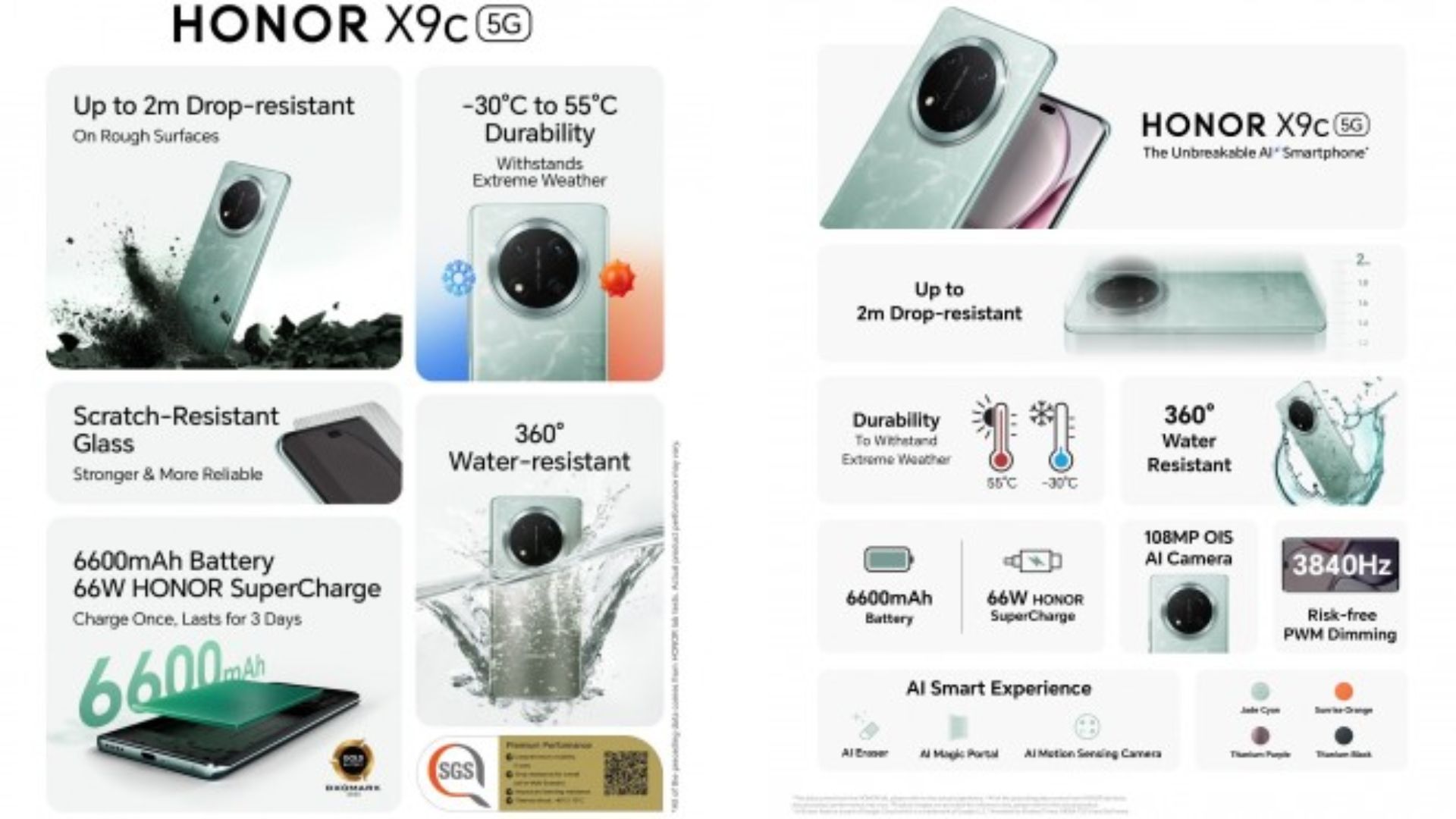 Honor X9c (credit: gsmarena.com)
