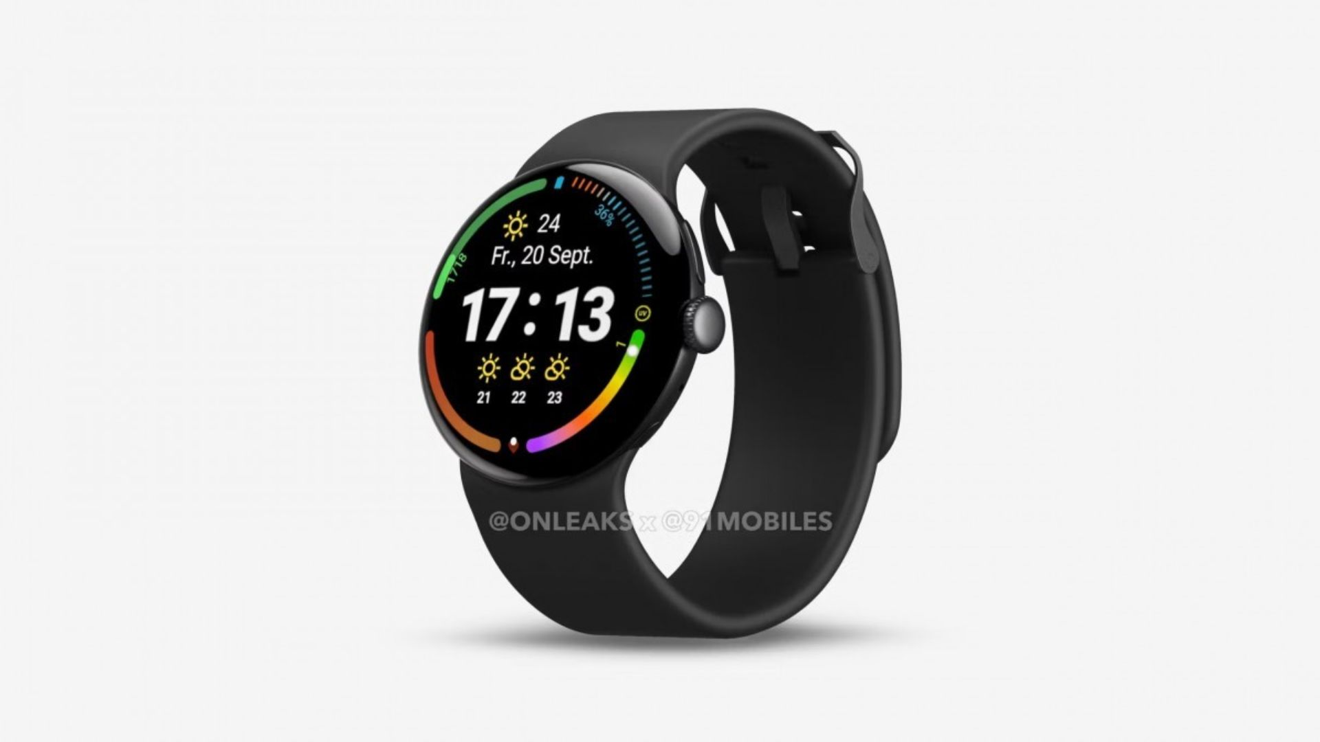 bocoran bentuk google pixel watch 4 (credit: www.91mobiles.com)