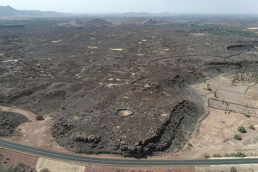 Oasis Khaybar, Arab Saudi