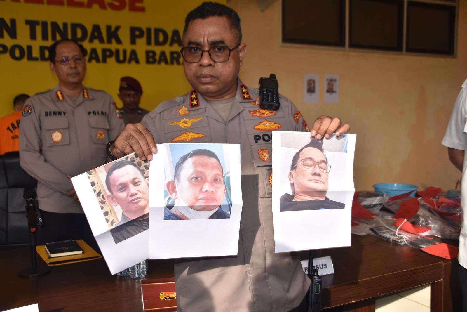 Potret DPO kasus tambang ilegal di Papua Barat. (Dok Humas Polda PB)