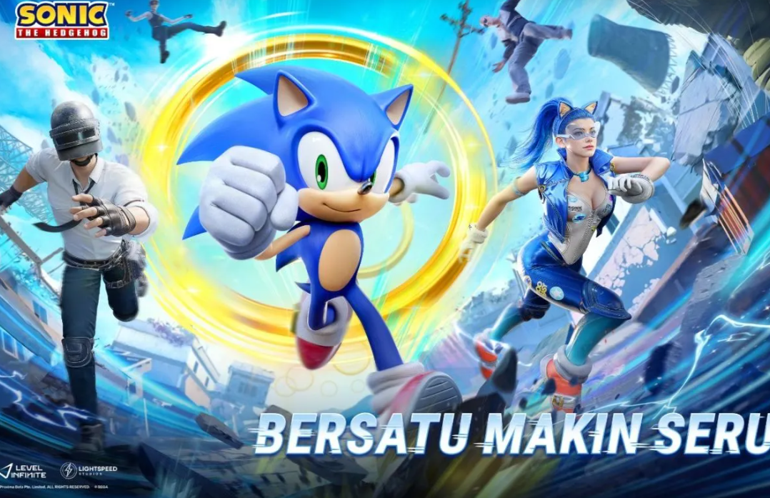 PUBG collab dengan Sonic