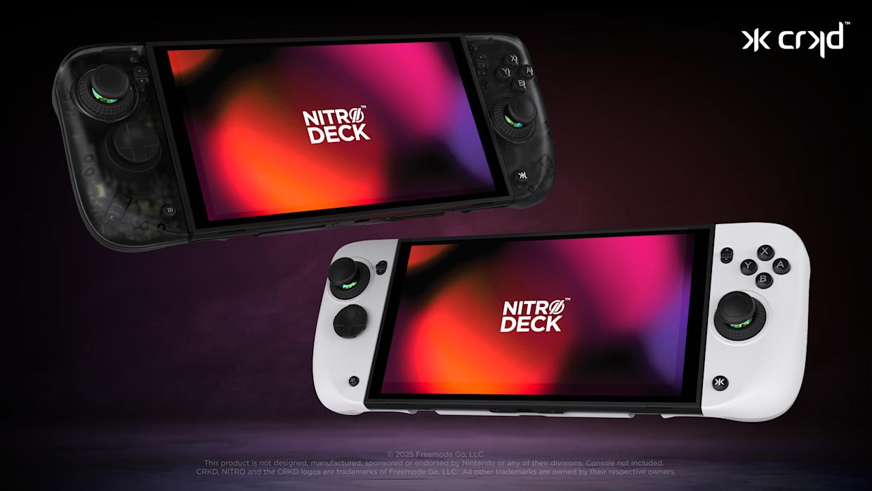 Nitro Deck 2 dari CRKD dapat digunakan pada Nintendo Switch dan Switch 2.