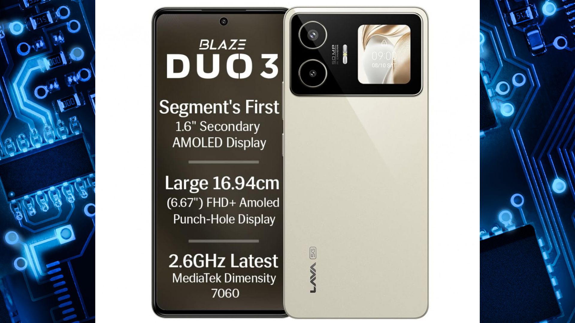 Lava Blaze Duo 3 (credit: gsmarena.com)