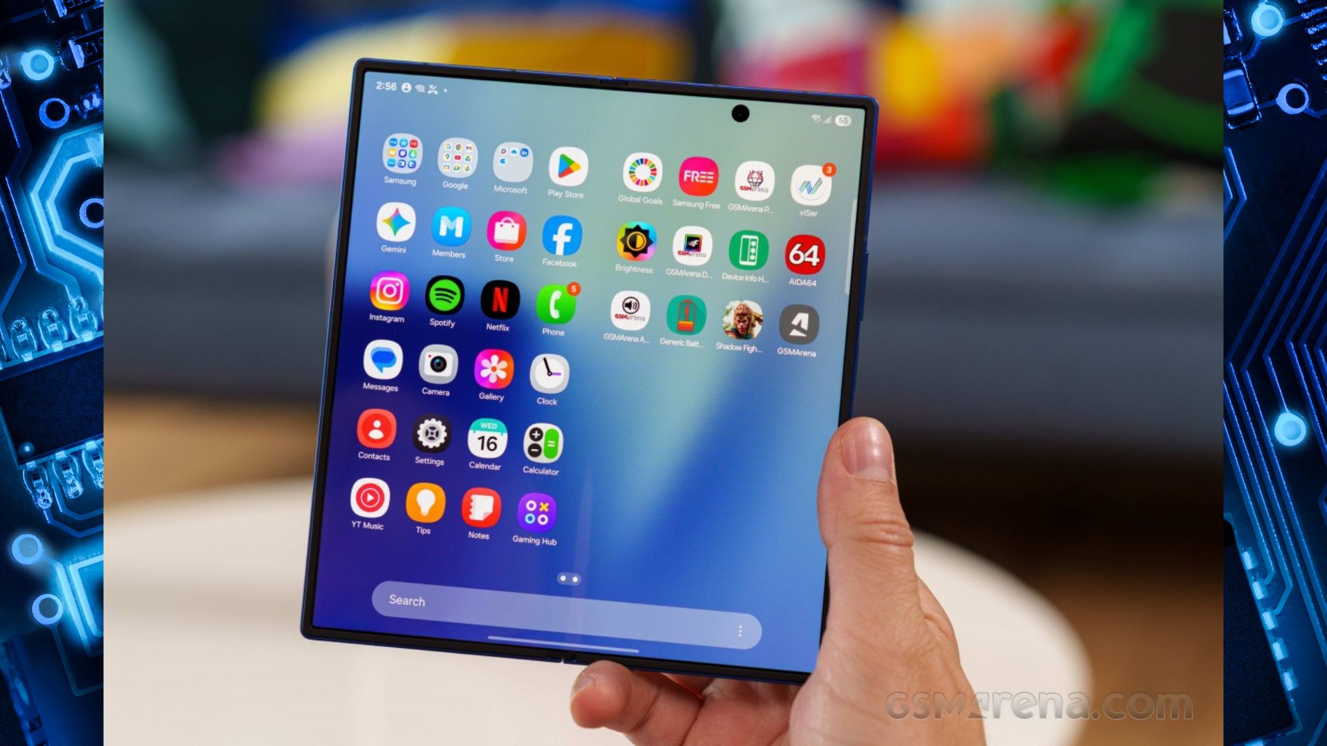 Samsung Z Fold7 (credit: gsmarena.com)