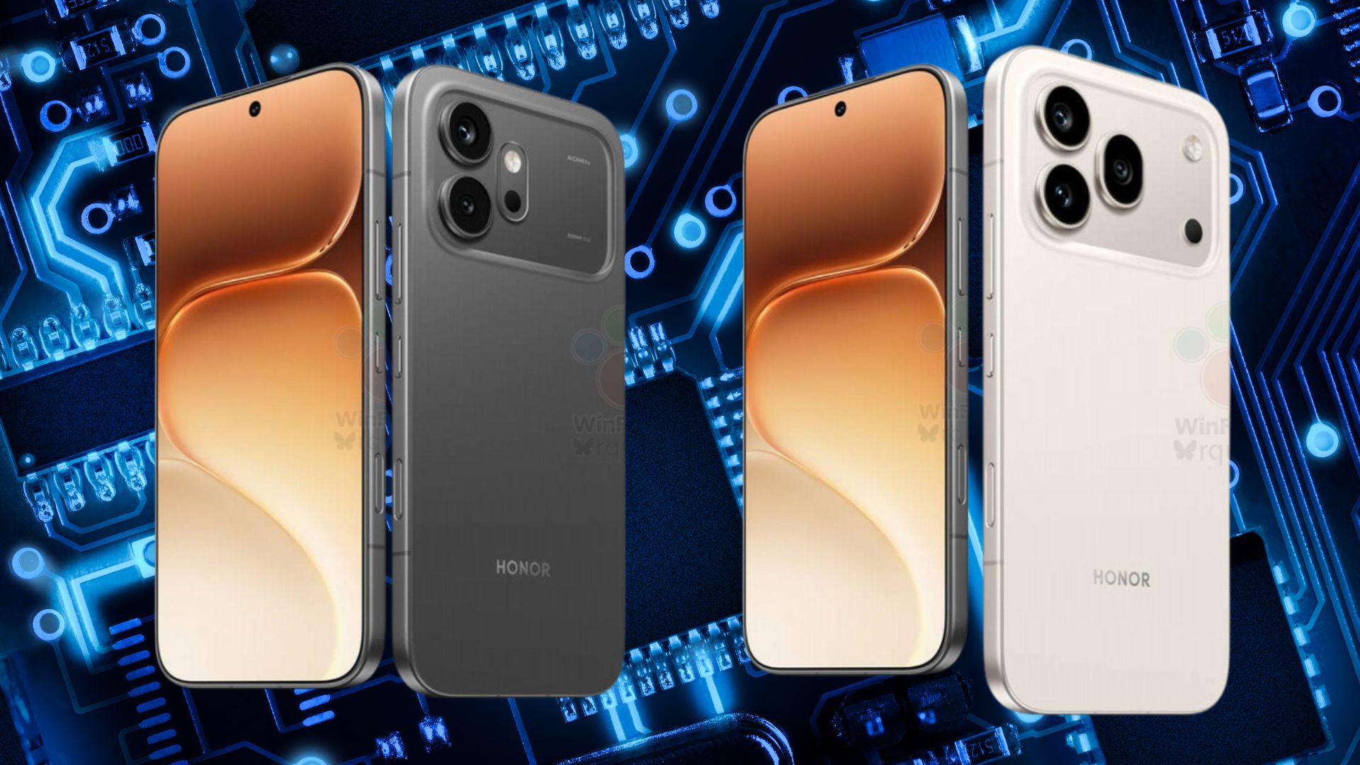 Bocoran design Honor 600 Series  (credit: winfuture.de)