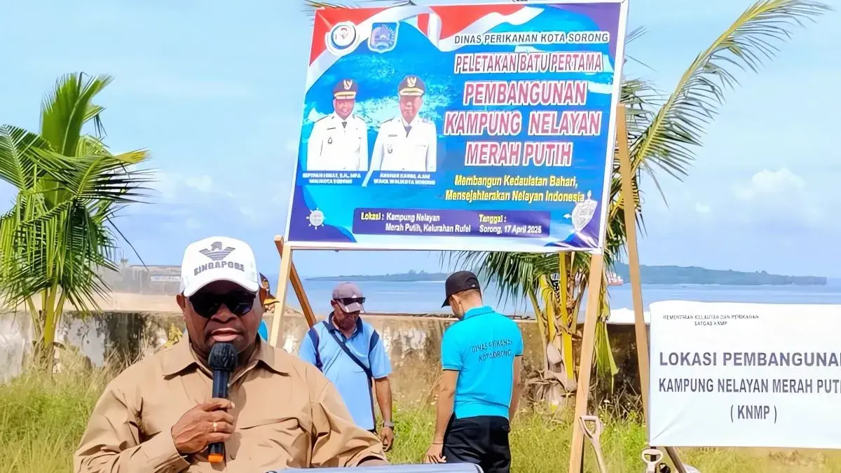 Wali Kota Sorong, Septinus Lobat. ANTARA/Yuvensius Lasa Banafanu