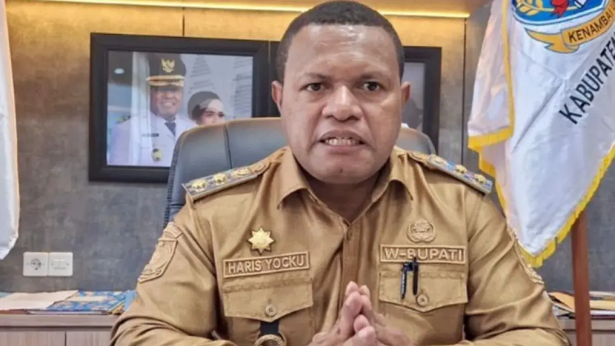 Wakil Bupati Jayapura Haris Yocku. (Antara/HO-Humas Pemkab Jayapura)
