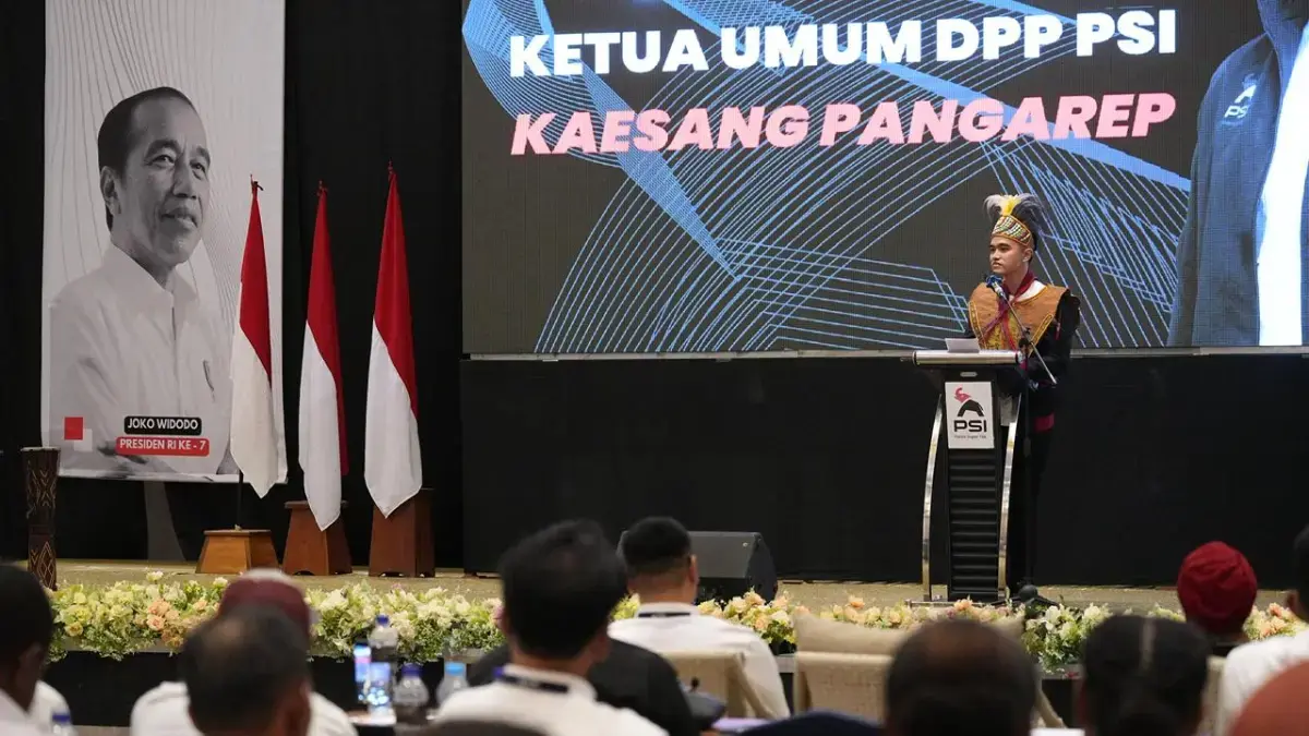 Ketua Umum DPP PSI Kaesang Pangarep di Jayapura, Rabu (6/5/2026). (Dok. PSI)