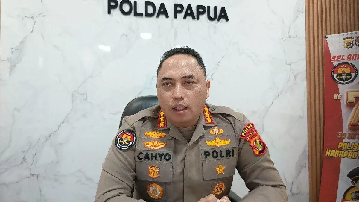 Kabid Humas Polda Papua Kombes Cahyo Sukarnito. (ANTARA/Evarukdijati)