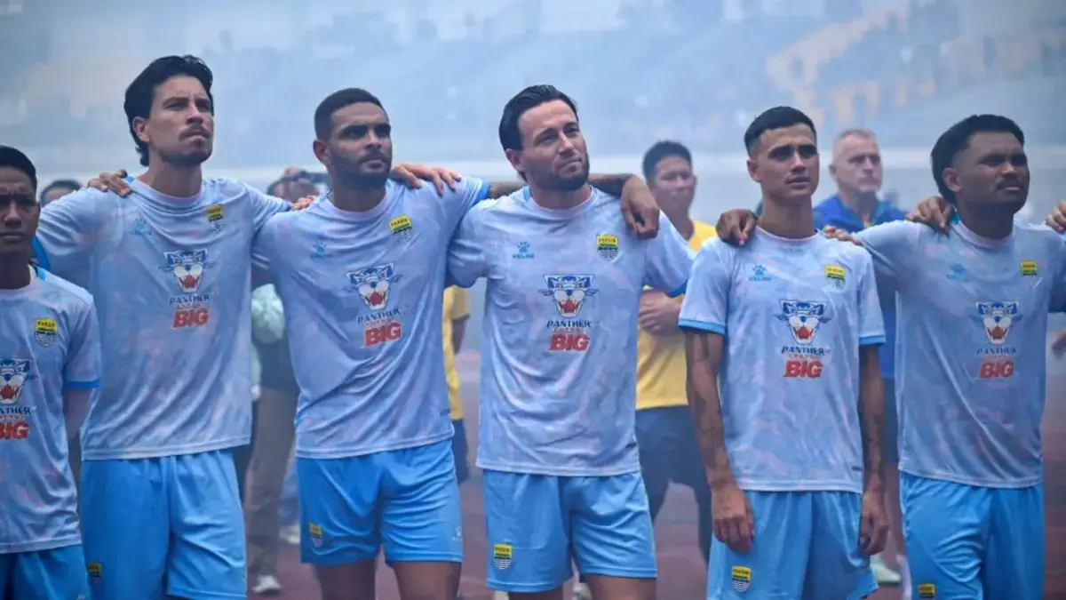 Persib Bandung selangkah lagi masuk daftar elite liga Indonesia. (Persib)