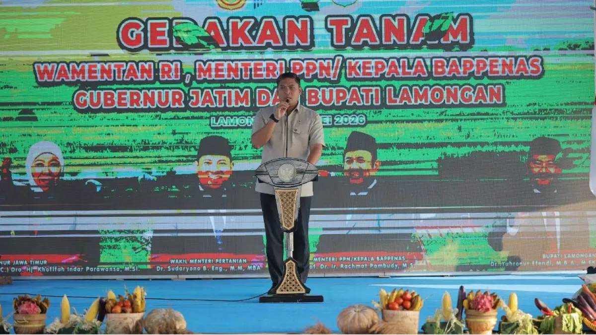 Wakil Menteri Pertanian (Wamentan) Sudaryono mengakselerasi Gerakan Tanam (Gertam) padi