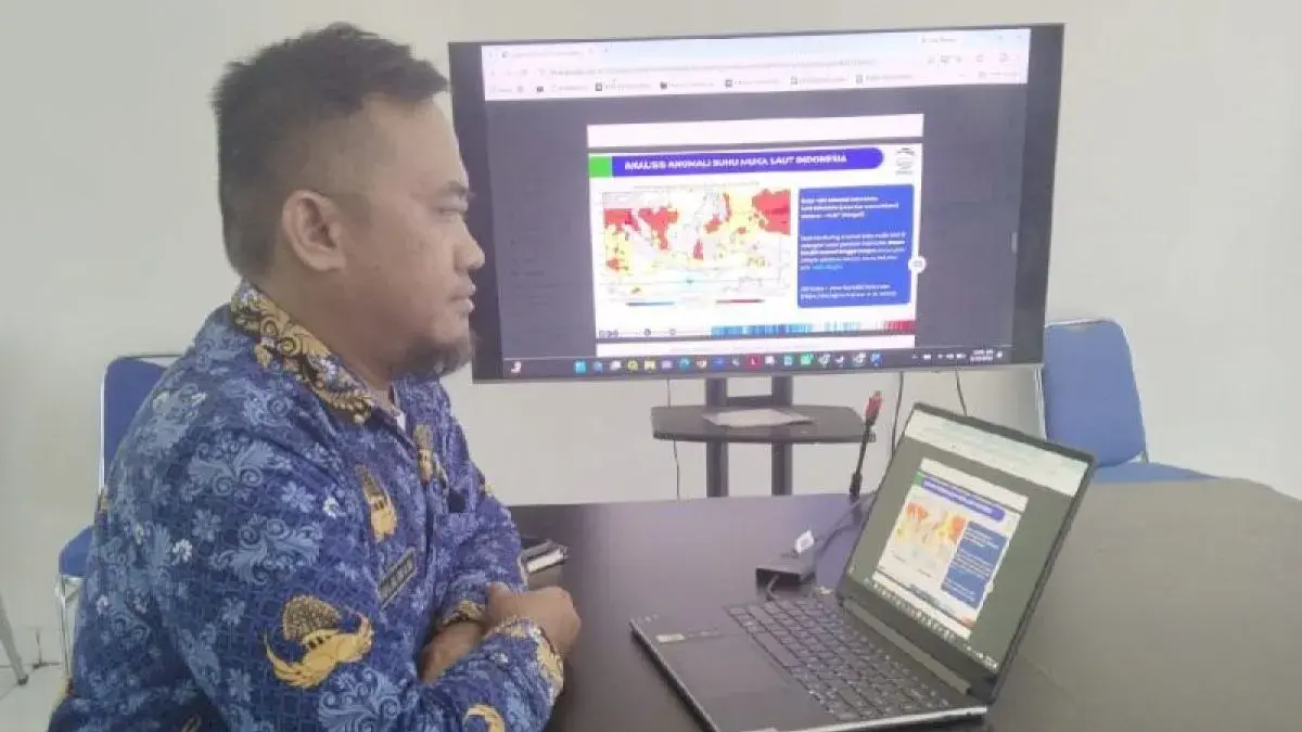 Kepala Stasiun Klimatologi BMKG Jayapura Sulaiman. (Antara)