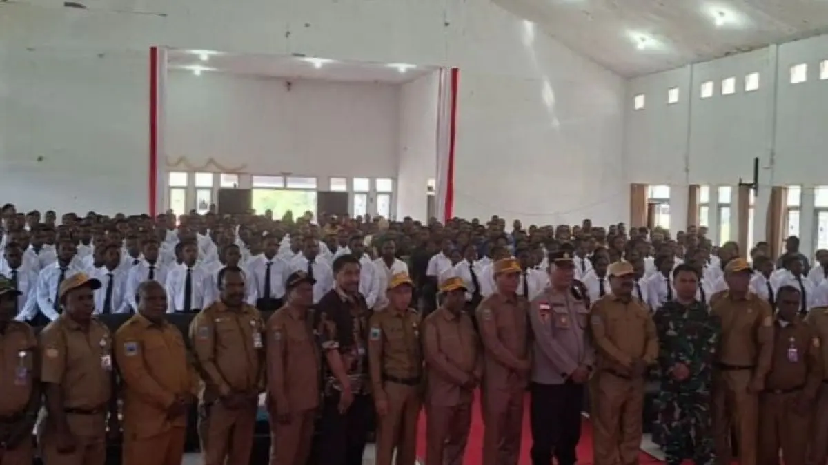 Pelepasan 317 pelajar Program Beasiswa Puncak Cerdas 2026. (ANTARA)