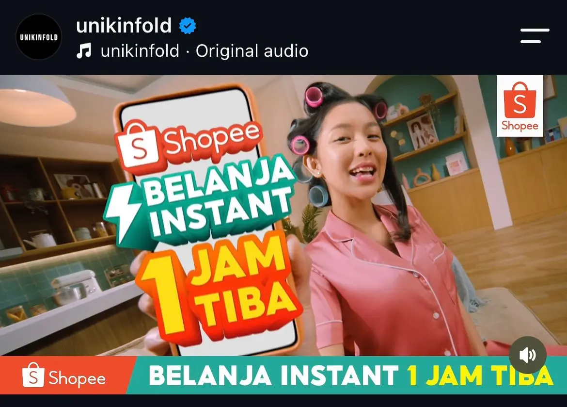 Shopee Belanja Instant 1 Jam Tiba