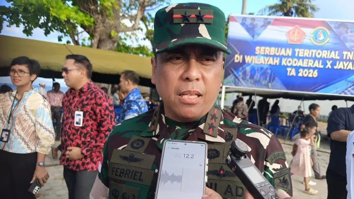 Jelang HUT RI ke-81, TNI-Polri Geser Pasukan Perkuat Pengamanan Papua. (Antara)