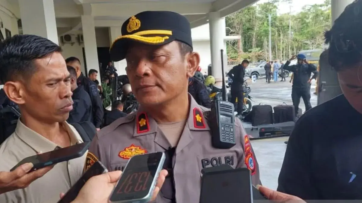 Wakapolres Mimika Kompol Jaihot Limbong. (ANTARA/Handayani)