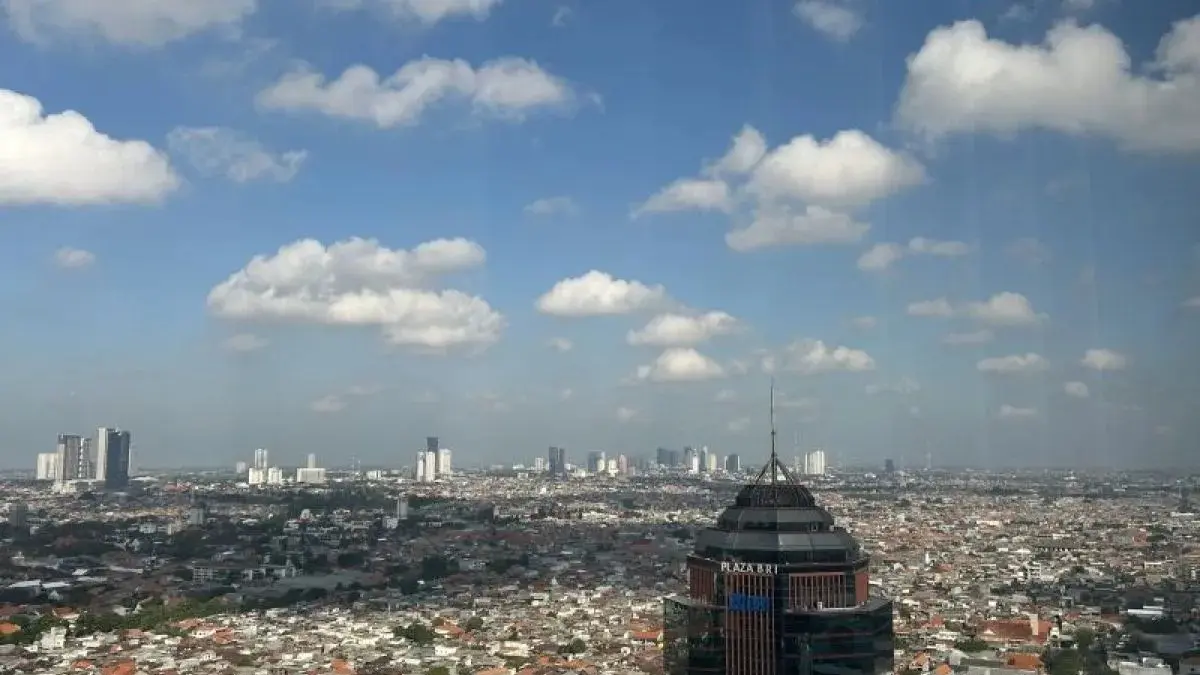 Cerah berawan. (Antara)