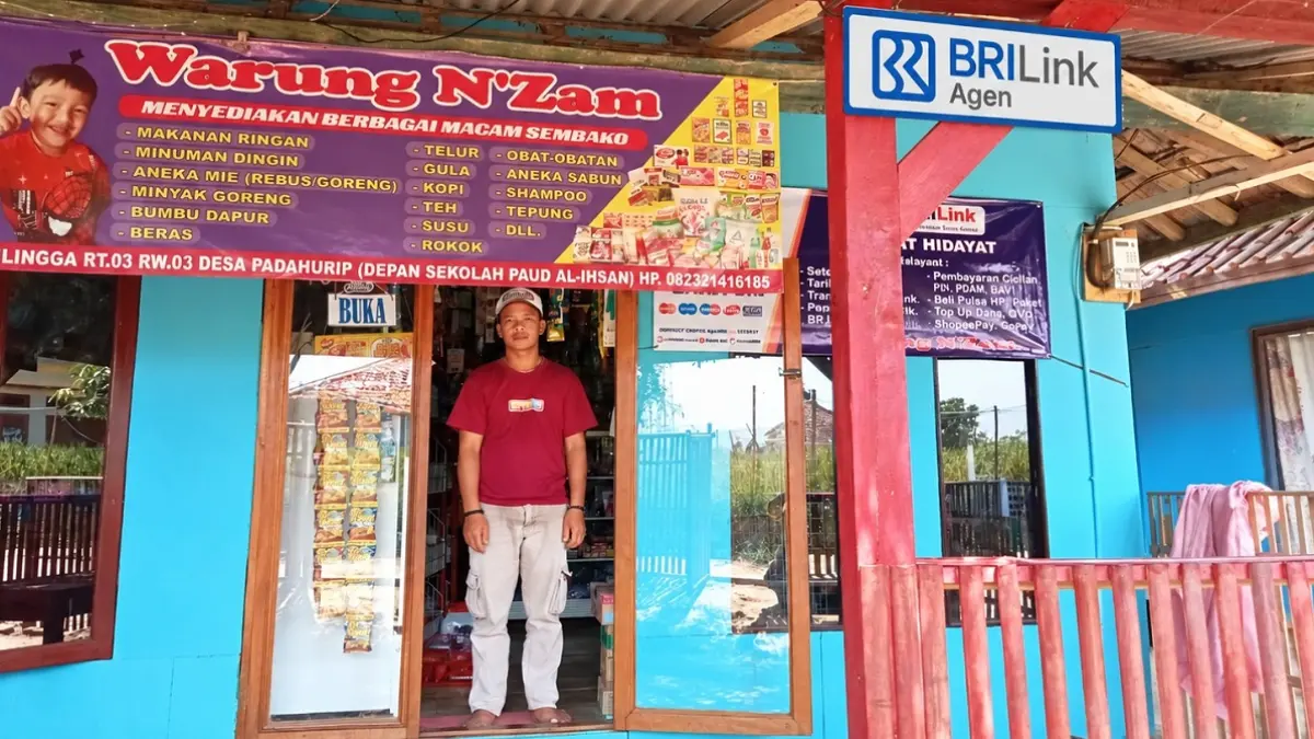 BRILink Agen milik Rahmat Hidayat.
