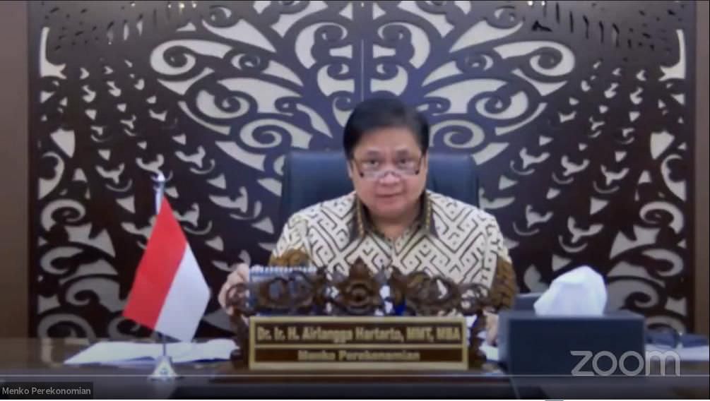 Menko Perekonomian RI Airlangga Hartarto