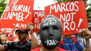 Kelompok aktivis anti Marcos (Istimewa)