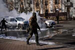 Situasi di Ukraina pasca serangan dari Rusia (Istimewa)