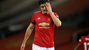 Harry Maguire (Photo by PHIL NOBLE / POOL / AFP)