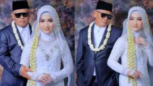 Pernikahan kakek 56 tahun dengan gadis 19 tahun di Cirebon itu viral.