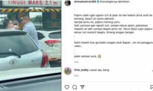 Anggota DPR Ahmad Syahroni mengunggah video pengendara Pajero Sport arogan (stimewa)