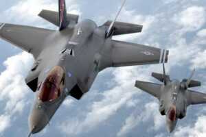 Pesawat jet tempur F-35C (Istimewa)