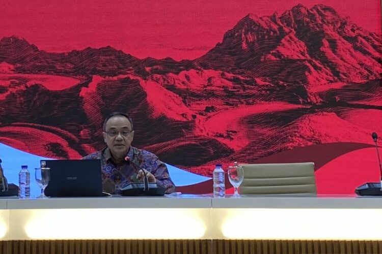 Juru Bicara Kementerian Luar Negeri Teuku Faizasyah (ANTARA/Shofi Ayudiana)