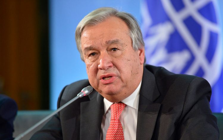 Sekretaris Jenderal Perserikatan Bangsa-Bangsa (PBB) Antonio Guterres. (Time Magazine)