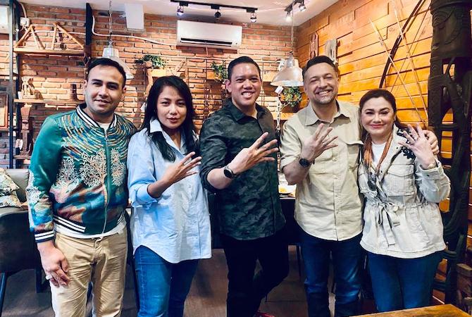 Ketua Umum PPK Kosgoro 57 Dave Akbarshah Fikarno Laksono mengumumkan kabar tersebut lewat pertemuan mereka di Alenia Papua Coffee & Kitchen di kawasan Kemang, Jakarta Selatan. (istimewa)