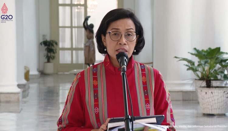 Menteri Keuangan (Menkeu) Sri Mulyani mengumumkan THR PNS akan cair pada H-10 Lebaran Idul Fitri 1444 H atau mulai 4 April mendatang. (Setpres)
