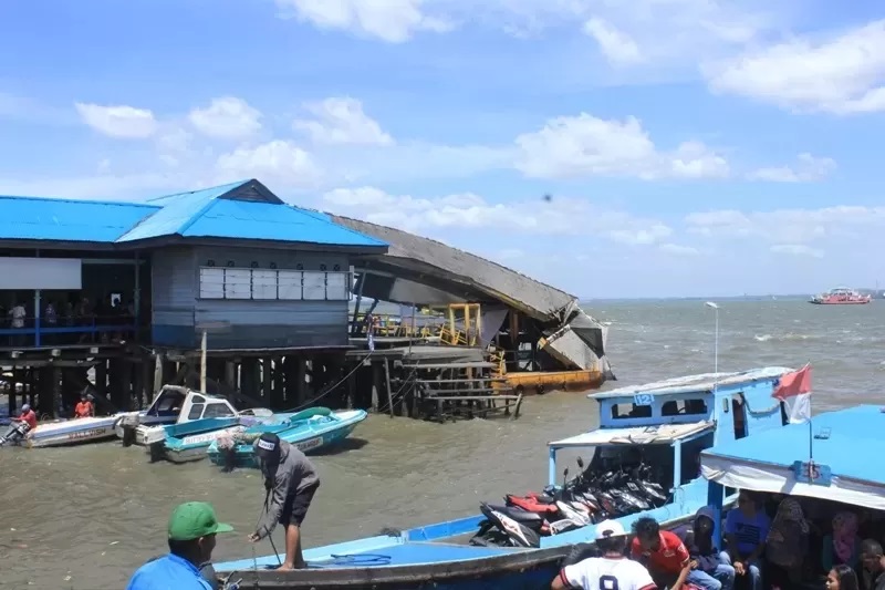 ISTIMEWA BAKAL DIBENAHI:Pelabuhan klotok dan kapal cepat Kabupaten PPU akan dilakukan pembenahan dan penataan untuk meningkatkan PAD.