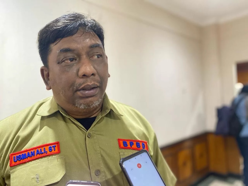 KP LEBIH BAIK MENCEGAH: Melalui media, Kepala BPBD Balikpapan Usman Ali mengimbau warga mengantisipasi hal-hal yang berpotensi memicu kebakaran.